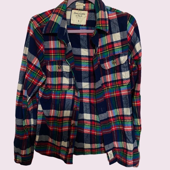 Abercrombie & Fitch Other - Abercrombie & fitch Multicolor flannel size S 🍍